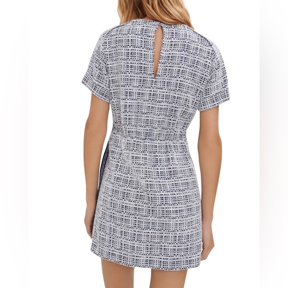 Maje Retrolia Drawstring Tweed Dress - Picture 3 of 11
